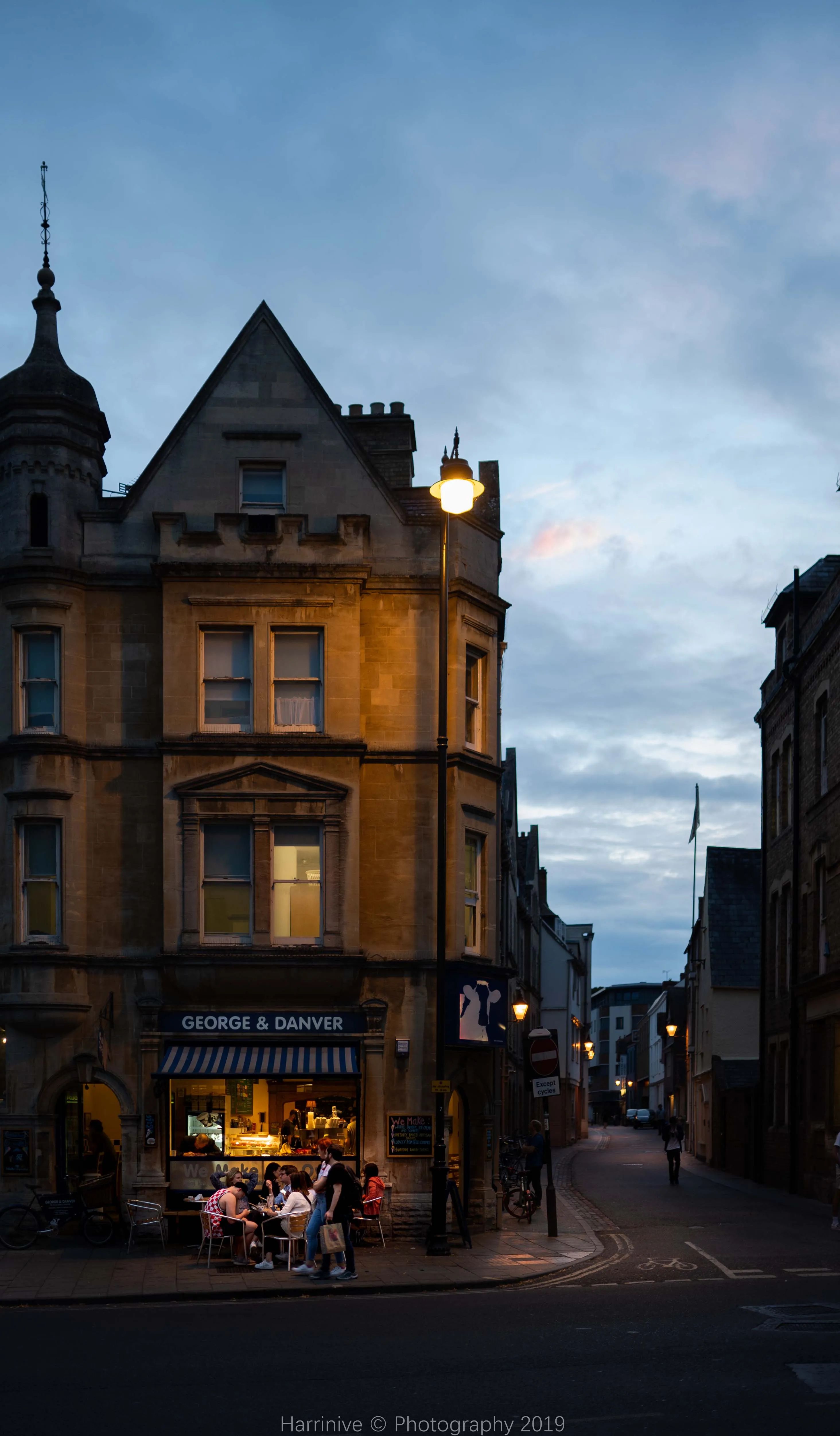 Oxford street in summer 2019