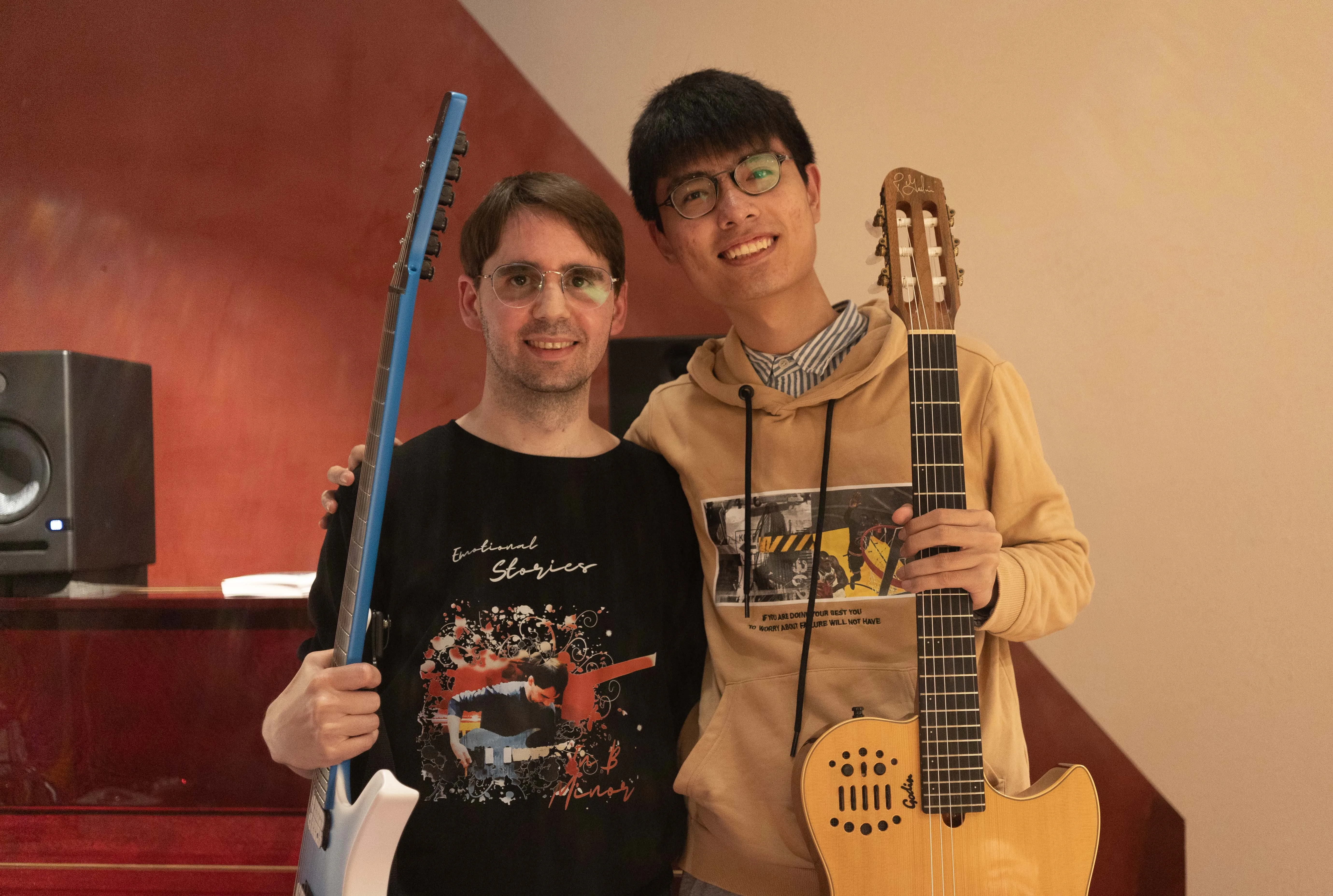 Photo with Carlos after his performance